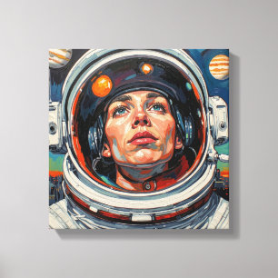 IMPRESSÃO EM TELA ASTRONAUTA 13