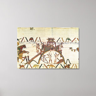 Impressão Em Tela Ataque na cidade de Dinan