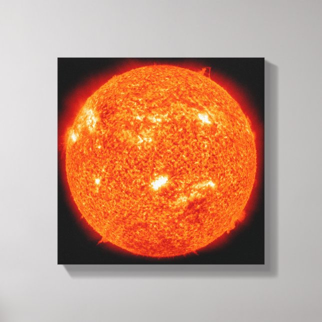 Impressão Em Tela Atividade solar no Sol 2 (Frente)