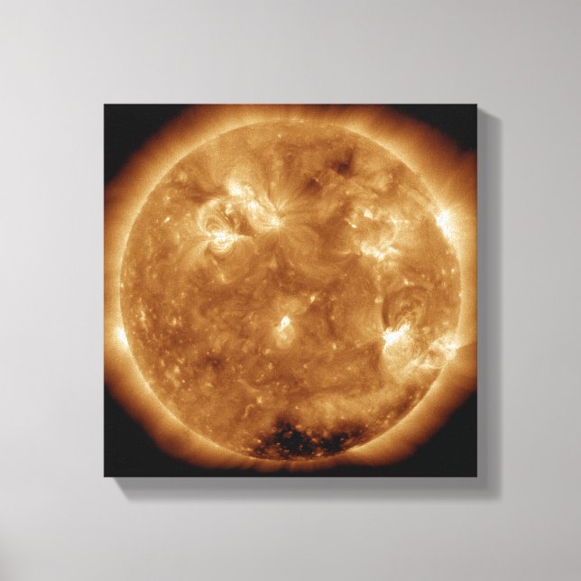 Impressão Em Tela Atividade solar no Sol 5 (Frente)