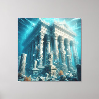 Impressão Em Tela Atlantis Inspirou Arte