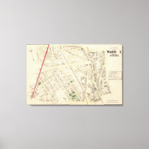 Impressão Em Tela Atlas da igreja de Patricks do santo e da escola