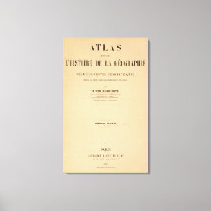 Impressão Em Tela Atlas histórico 2