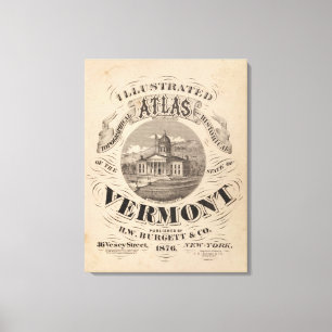 Impressão Em Tela Atlas Topográfico