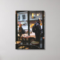 Atmosfera parisiense Rue Rambuteau Beaubourg Canva