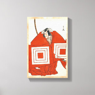 Impressão Em Tela Ator Ichikawa Danjûrô V em Shibaraku katsukawa