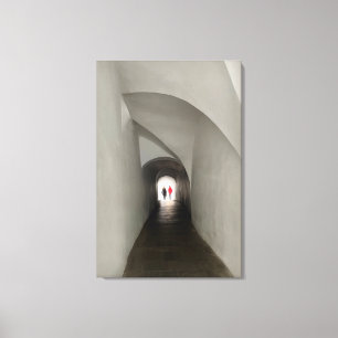 Impressão Em Tela Atravessando o túnel