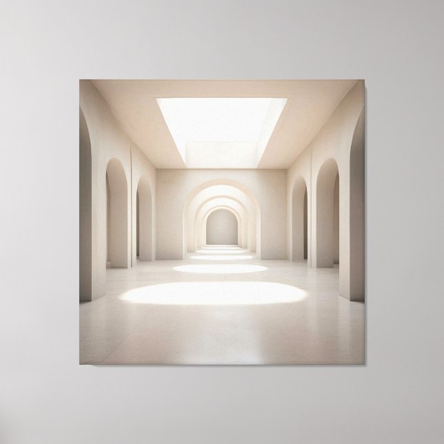 Impressão Em Tela Atrium with Skylight Opening (Frente)