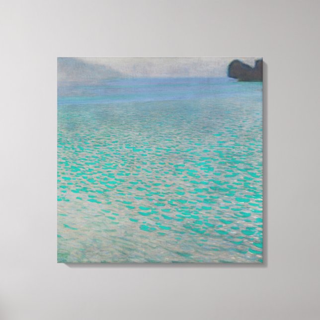 Impressão Em Tela Attersee - Gustav Klimt (Frente)