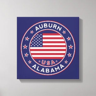 Impressão Em Tela Auburn, Alabama, EUA