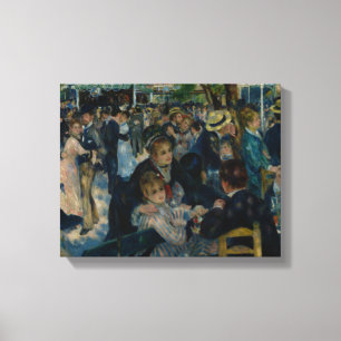 Impressão Em Tela Auguste Renoir - Dança no Le Moulin de la Galette