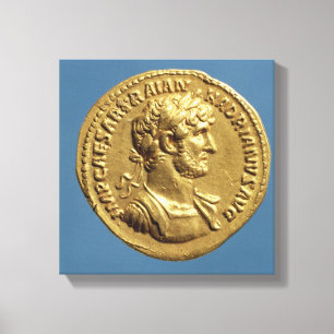 Impressão Em Tela Áureo de Hadrian