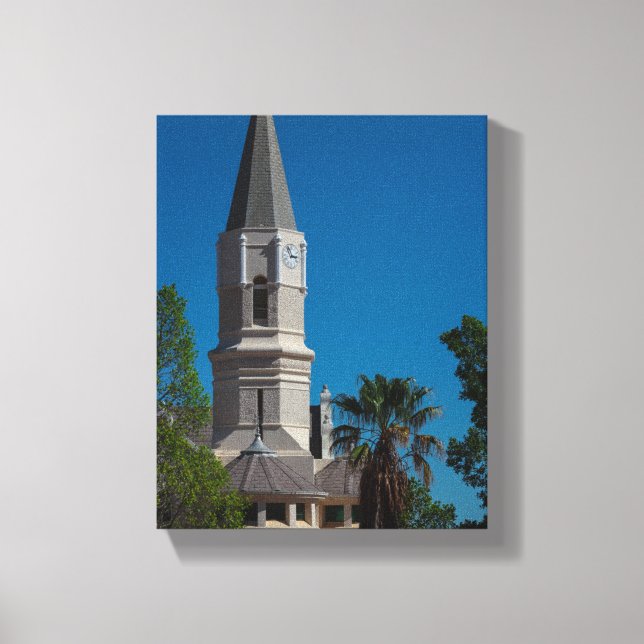 Impressão Em Tela Aurora África do Sul SA Arquitetura Natureza (Frente)