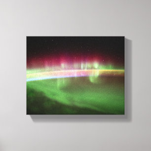 Impressão Em Tela Aurora Australis - Estação Espacial Internaciona