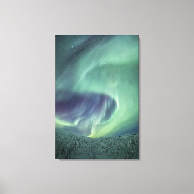 Impressão Em Tela Aurora Borealis (Frente)