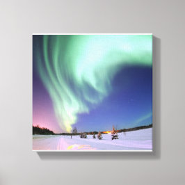 Impressão Em Tela Aurora Borealis ou Nortes, Alasca