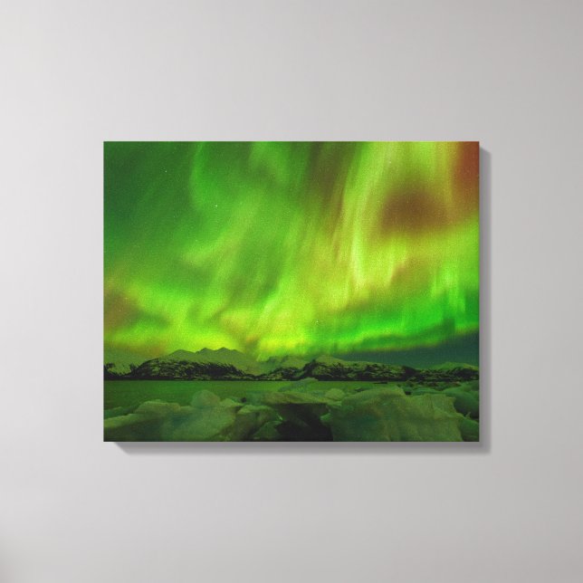 Impressão Em Tela Aurora Incrível (Frente)