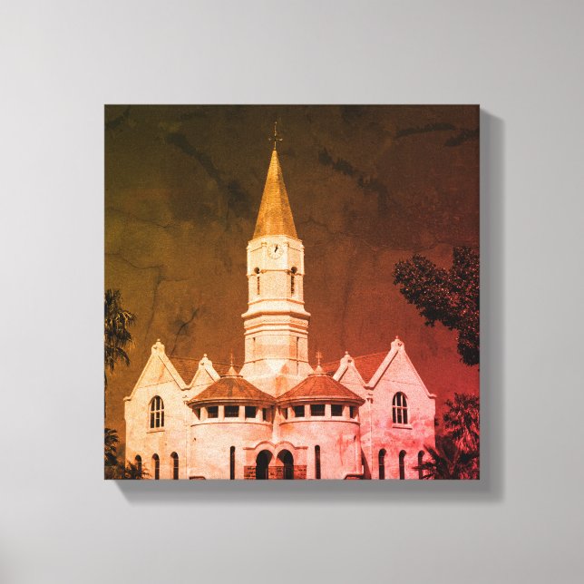 Impressão Em Tela Aurora South Africa SA Architecture Nature (Frente)