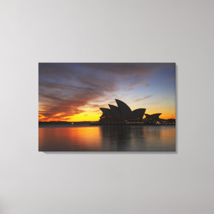 Impressão Em Tela Austrália, Nova Gales do Sul, Sydney, Sydney Opera