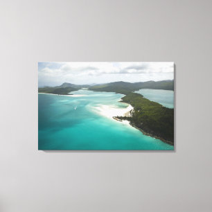 Impressão Em Tela Austrália, Queensland, Costa de Whitsunday, 2