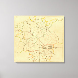 Impressão Em Tela Áustria e república checa 2