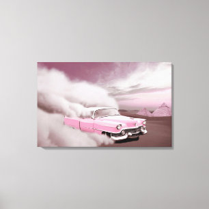 Impressão Em Tela Automóvel antigo