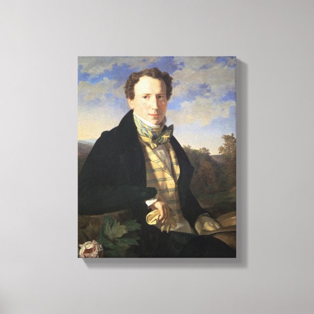 Impressão Em Tela autorretrato, 1828 (Frente)