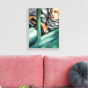 Impressão Em Tela Autorretrato   Tamara De Lempicka  