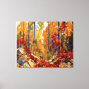 Impressão Em Tela Autumn Garland, belas artes por Tom Thomson,