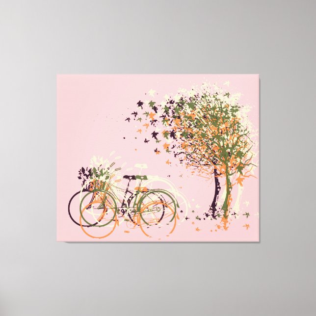 Impressão Em Tela Autumn Leaves Trees #2 (Frente)