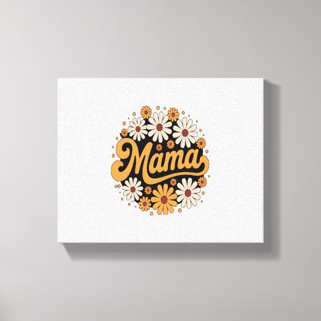 Impressão Em Tela Autumn Pumpkin Mama (Frente)