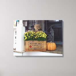 Impressão Em Tela Autumn Pumpkin - Martha's Vineyard