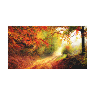 Impressão Em Tela Autumn Sai Sobre O Country Lane