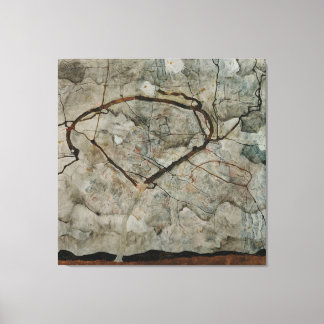 Impressão Em Tela Autumn Tree in Stirred Air