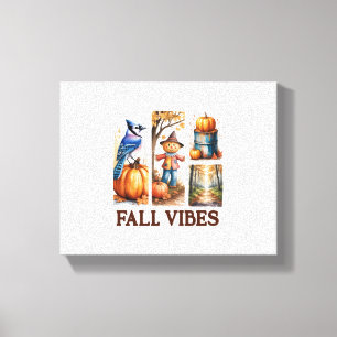 Impressão Em Tela Autumn Vibes Fall Vibes