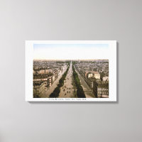 Avenue des Champs-Élysées Paris, 1904 França