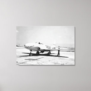 Impressão Em Tela Avião de Lockheed P-80A