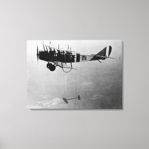 Impressão Em Tela Aviões de Curtiss JN-4 Jenny com asa modelo