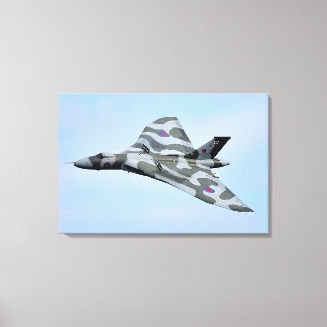 Impressão Em Tela Avro Vulcan B.2 (Frente)