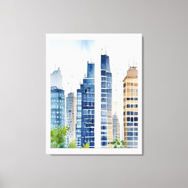 Impressão Em Tela azoteas aleteos (Frente)