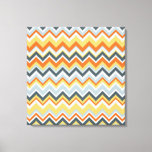 Impressão Em Tela Aztec Chevron nº 9 em VictoriaShaylee