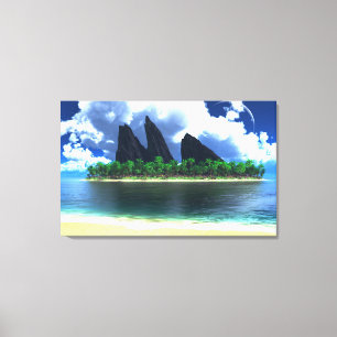 Impressão Em Tela Azul infinito (2014)