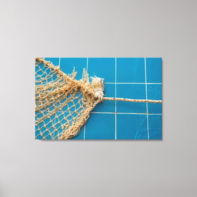 Impressão Em Tela Azulejos de Piscina (Frente)