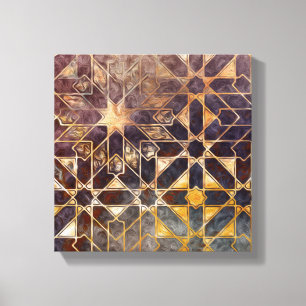 Impressão Em Tela Azulejos Místicos I