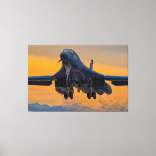 Impressão Em Tela B-1B LANCER 40x60