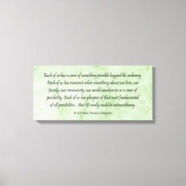 Impressão Em Tela B J Palmer Vida Extraordinária Quiroprática