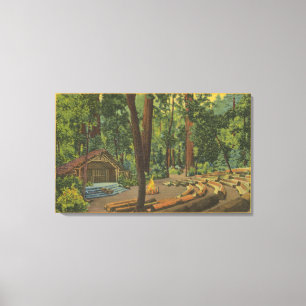 Impressão Em Tela Bacia grande, do "opinião de bacia de fogo