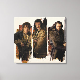 IMPRESSÃO EM TELA BAGGINS™, BARD BOWMAN™, & THORIN OAKENSHIELD™