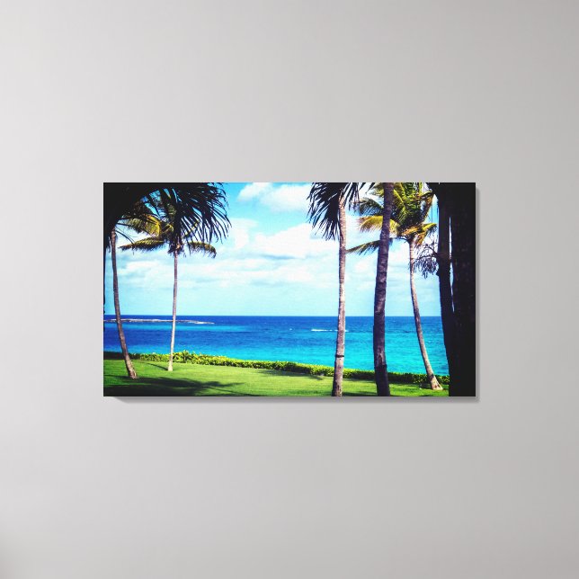 Impressão Em Tela Bahamas | Víbios tropicais (Frente)