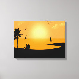 Impressão Em Tela Baía de Bergamot